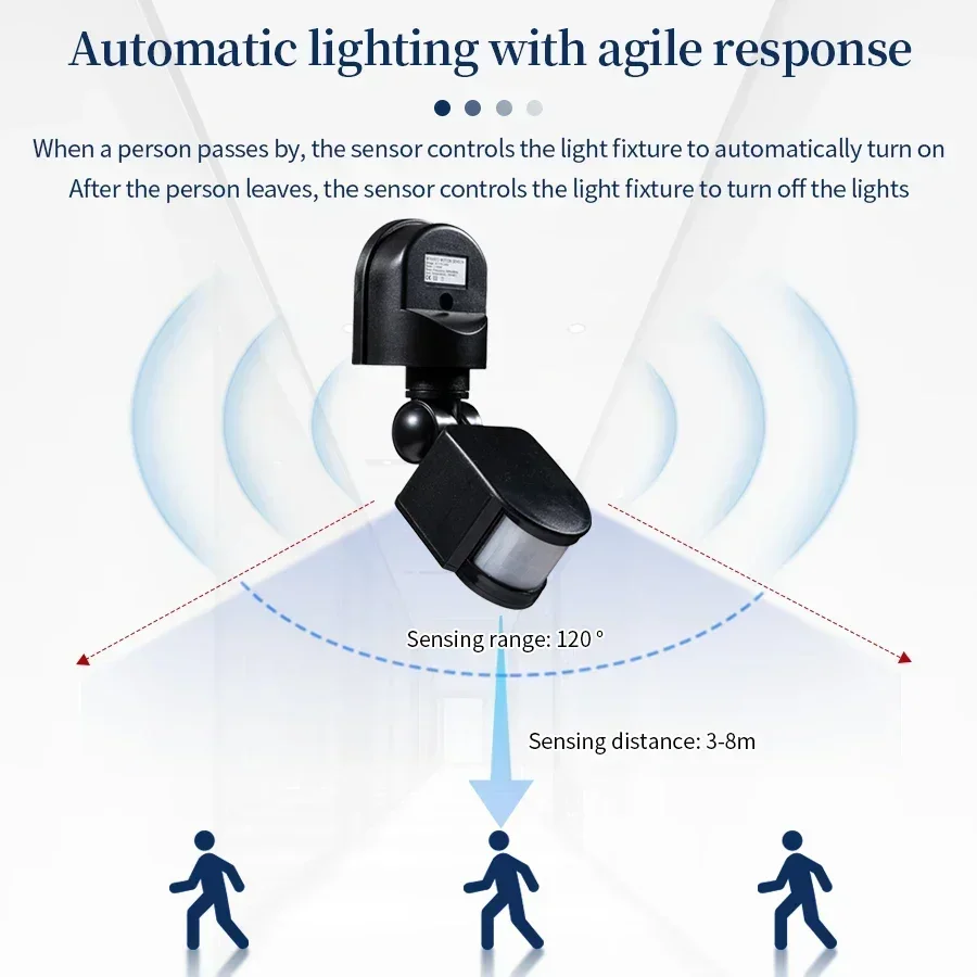 Sensor de movimiento PIR de 12 - Outdoor Lighting Led Fixtures reseña y precio