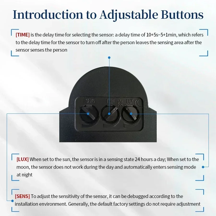 Sensor de movimiento PIR de 12 - Outdoor Lighting Led Fixtures reseña y precio