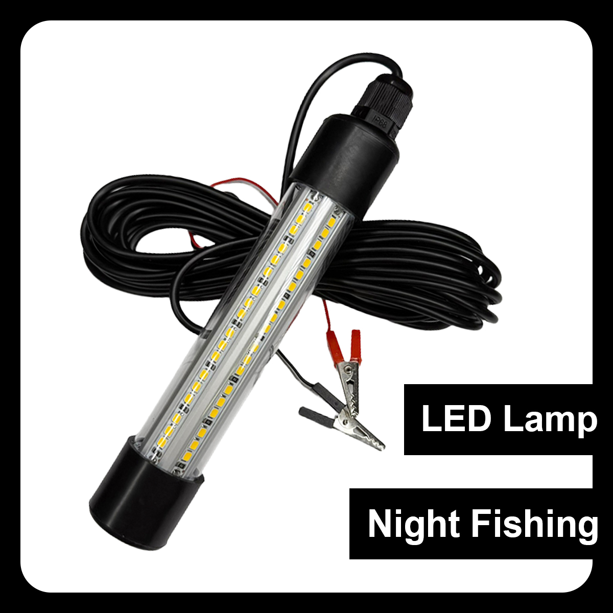 LED lámpara de pesca submarina - Pond Light Submersible reseña y precio